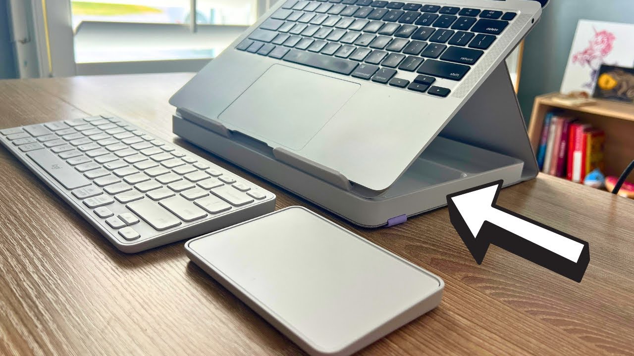 Logitech Casa Pop Up Desk Review - Perfect Work From Home or Travel Kit!