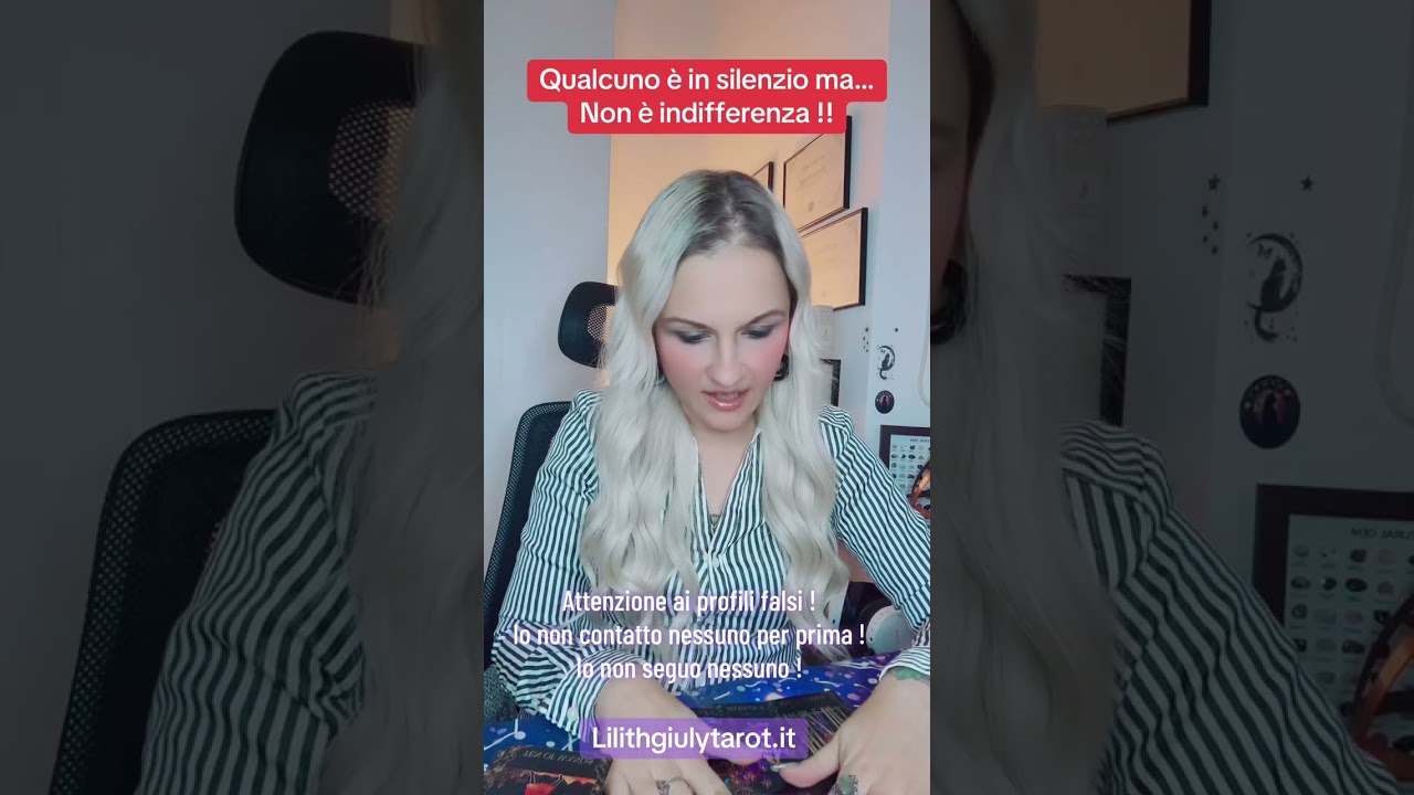 Il suo silenzio non è indifferenza !