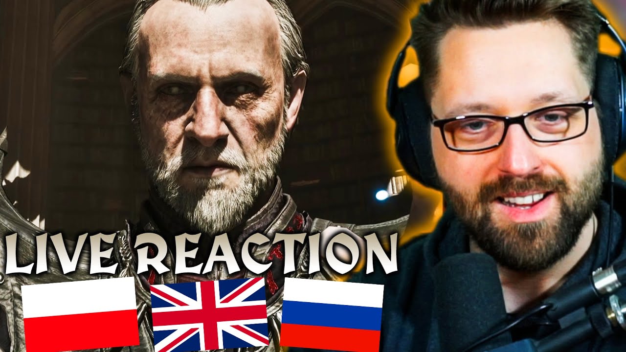 GOTHIC-REMAKE: Voiceovers EN, PL, RU | Live React #16
