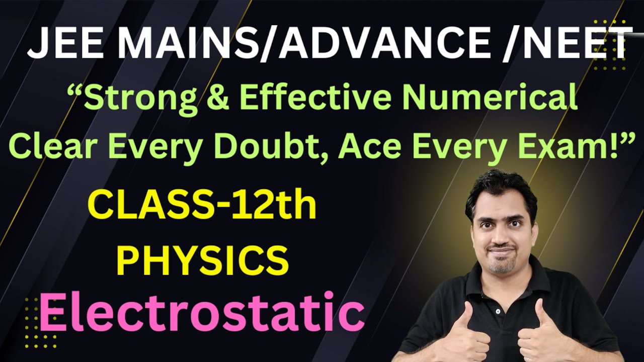 L-98 Electric Field and Potential Due to Semi Circular Ring | Class-12th Physics for JEE NEET