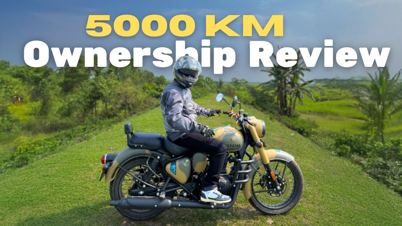 Royal Enfield Classic 350 Ownership Review | 5000 Km Ownership Review | Classic 350