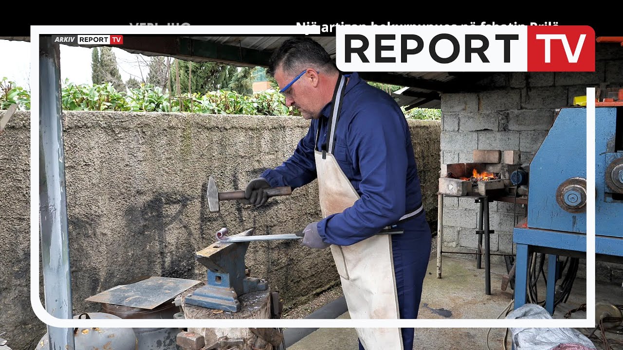 Veri Jug - Një artizan hekurpunues në fshatin Rrilë (19.03.2023)