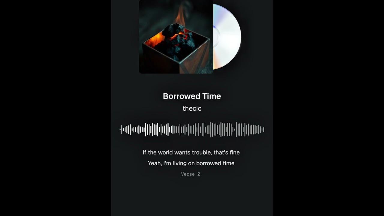Borrowed Time 💔 Emotional Country Soul Song | CIC 2025 (Lyrics)