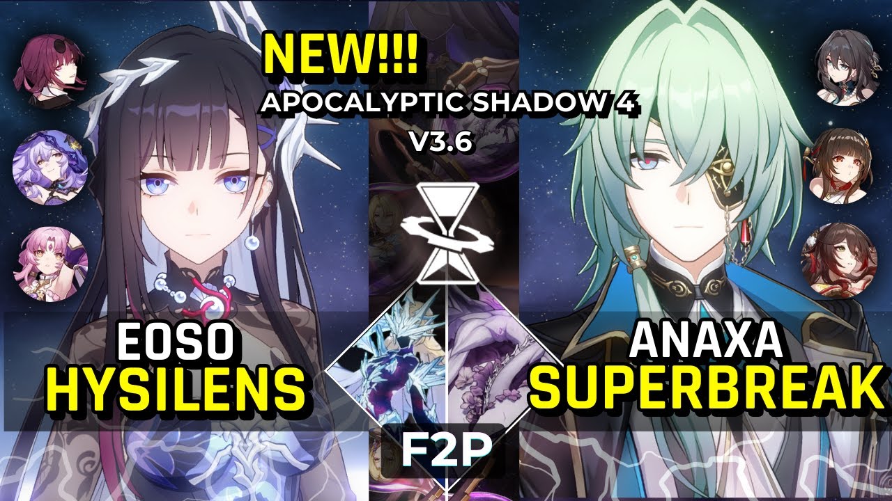 F2P Players Need to be CREATIVE | NEW Apocalyptics Shadow version 3.6 | Honkai: Star Rail | Anaxa