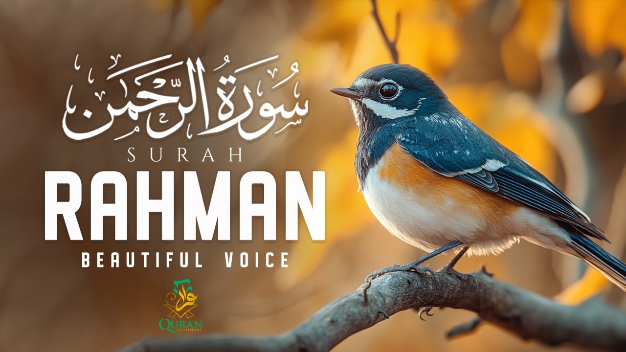 Surah Ar-Rahman سورة الرحمن | Quran for Anxiety Relief, Inner Peace & Barakah #surahrahman