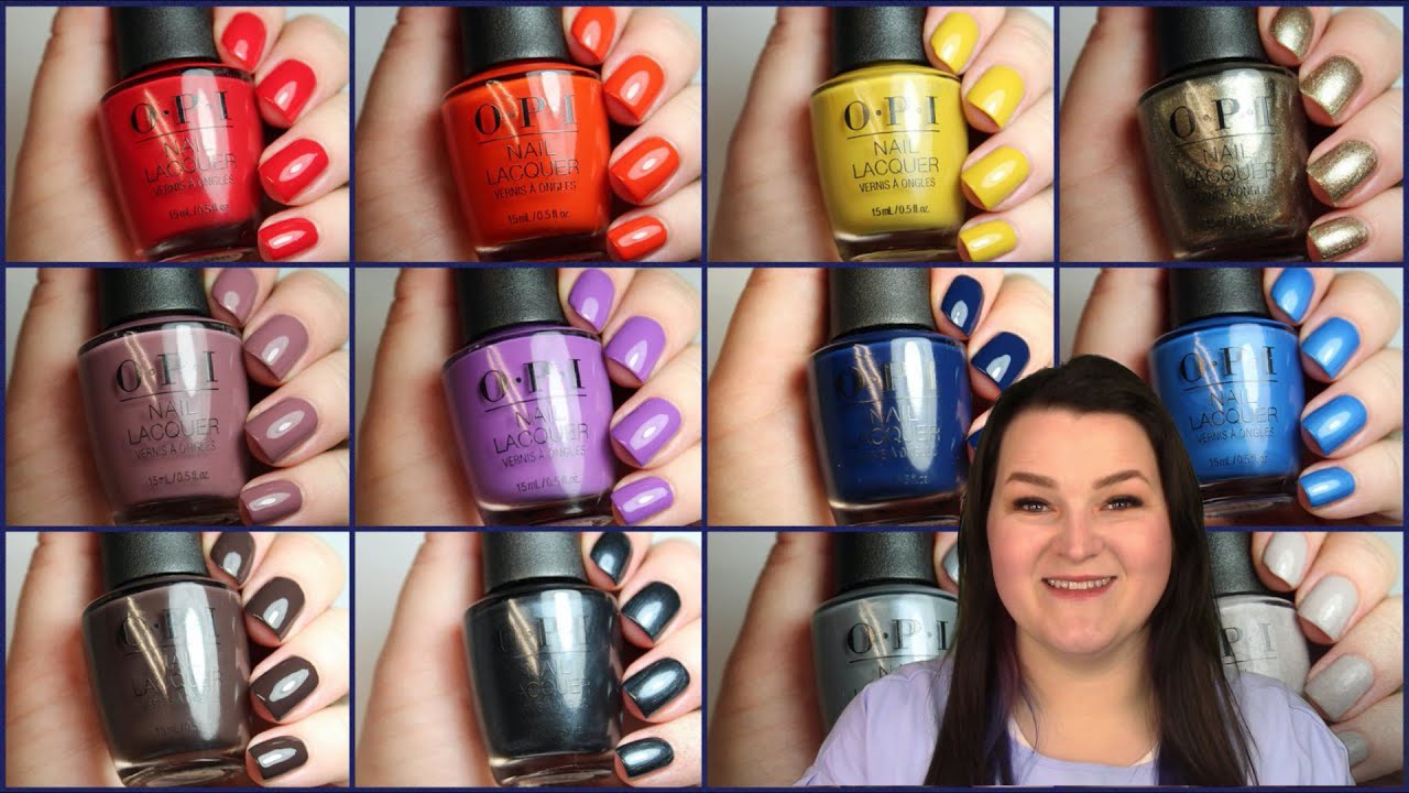 OPI Fall Wonders Collection | Live Swatch + Dupes/Comparisons