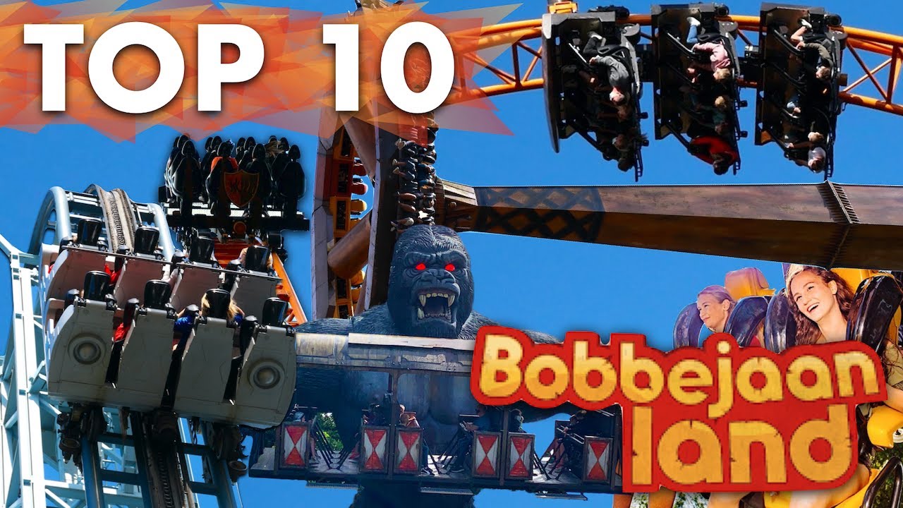 TOP 10 Rides at Bobbejaanland 🇧🇪