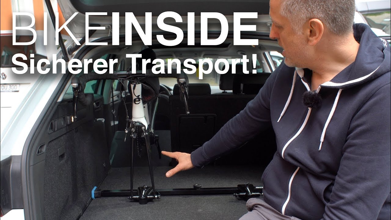 Bikeinside Innenraum-Fahrradträger: Wie sichere ich mein Rennrad im Auto?