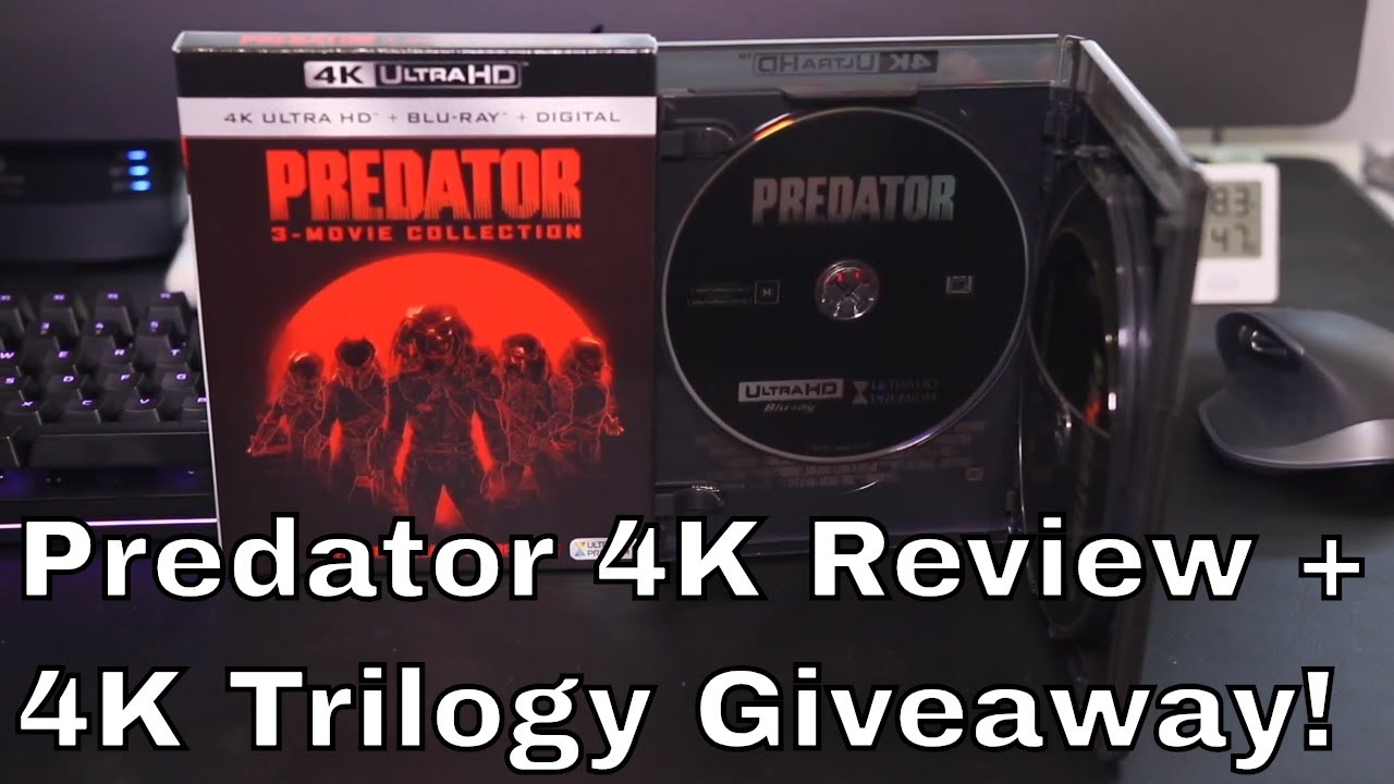 Predator 4K Blu-Ray Review + 4K Trilogy Giveaway!