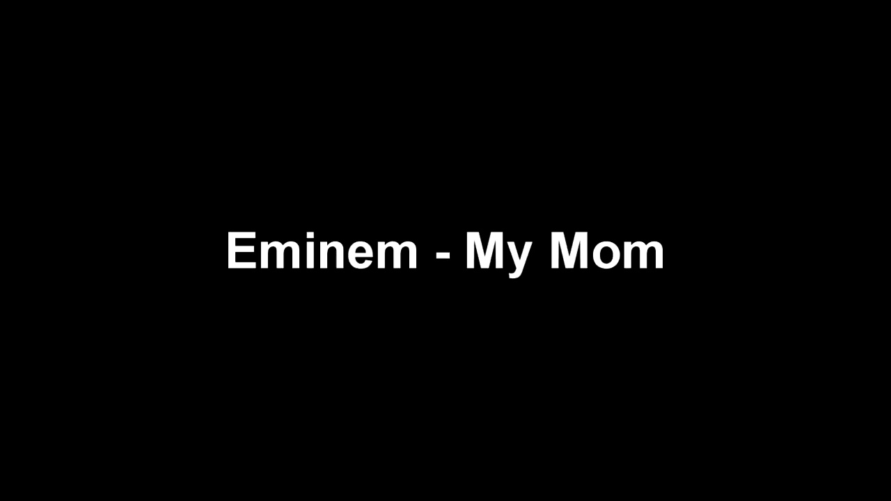 (INSTRUMENTAL) Eminem - My Mom