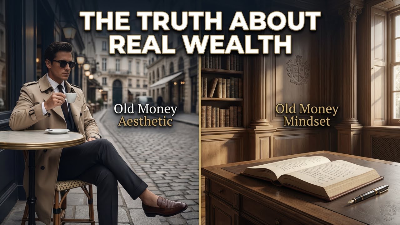 Old Money Mindset vs Old Money Aesthetic | The Truth About Real Wealth