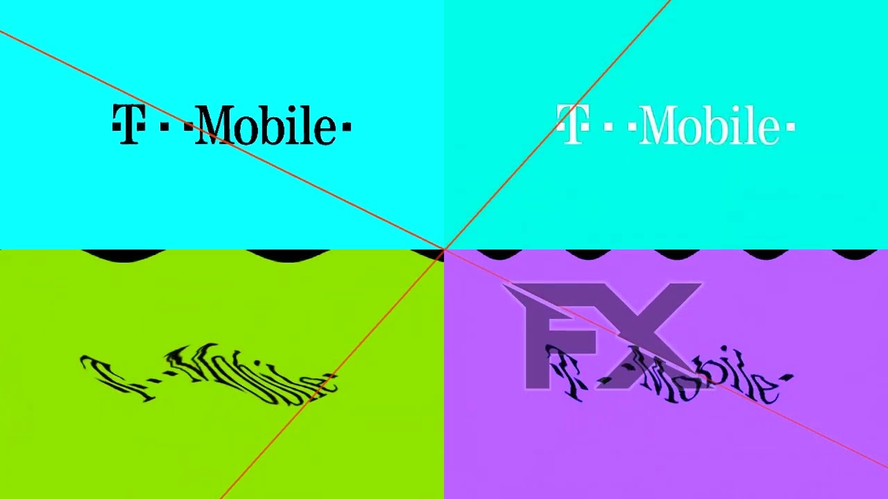 T Mobile Logo Effects (Preview 2B V35 Effects) Combined Fourparison