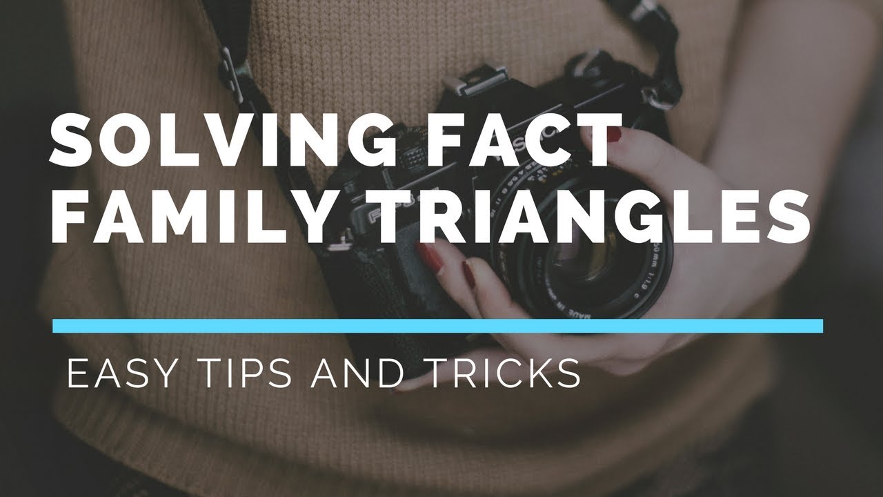 Solving Fact Family Triangles
