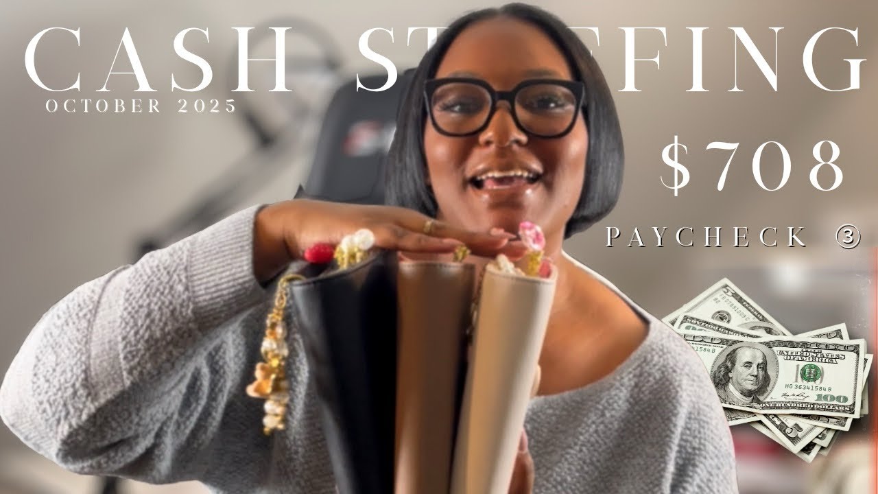 $200k+ in Debt | Not A Bad Week | Cash Envelope Stuffing | side hustle + envelope breakdown 