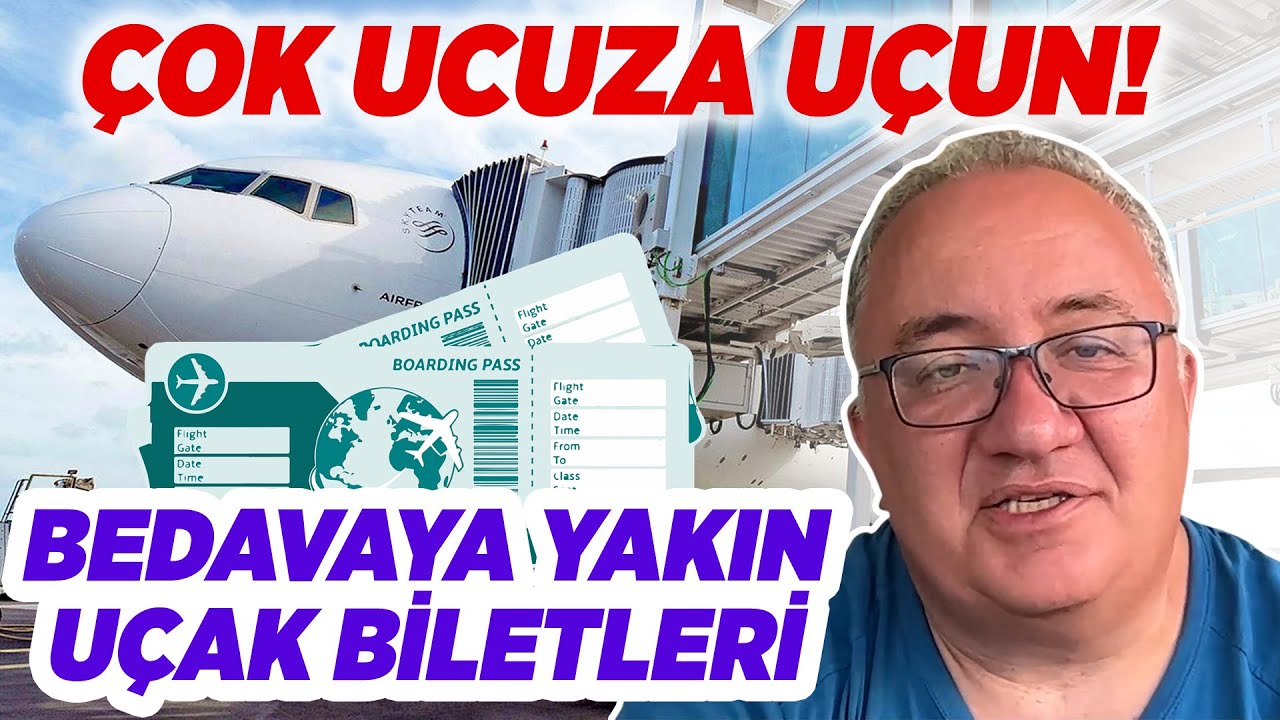 BU BİLETLER NEREDEYSE BEDAVA! | Ucuz Bilet Almanın Yolları | Kaptan Baha