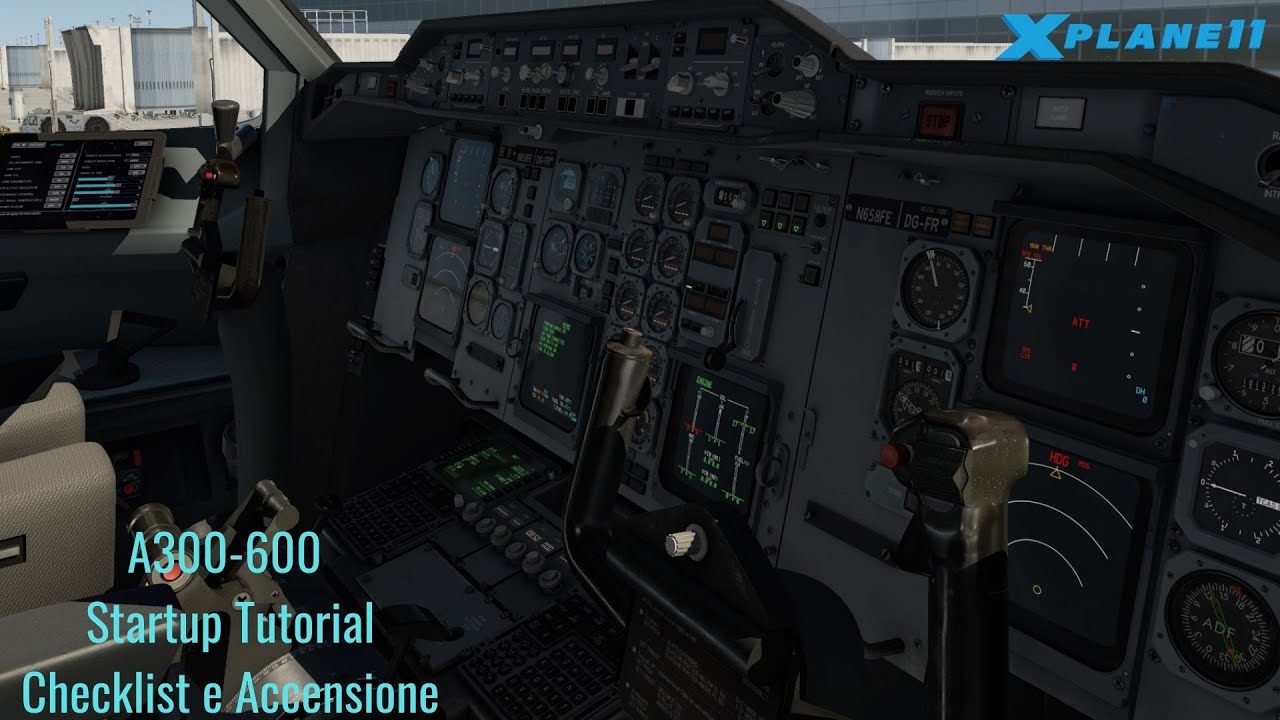 A300-600 Startup Tutorial e Accensione