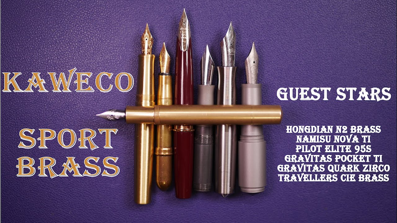 Stylo-plume Kaweco Brass Sport (pocket pen): présentation, essai et avis