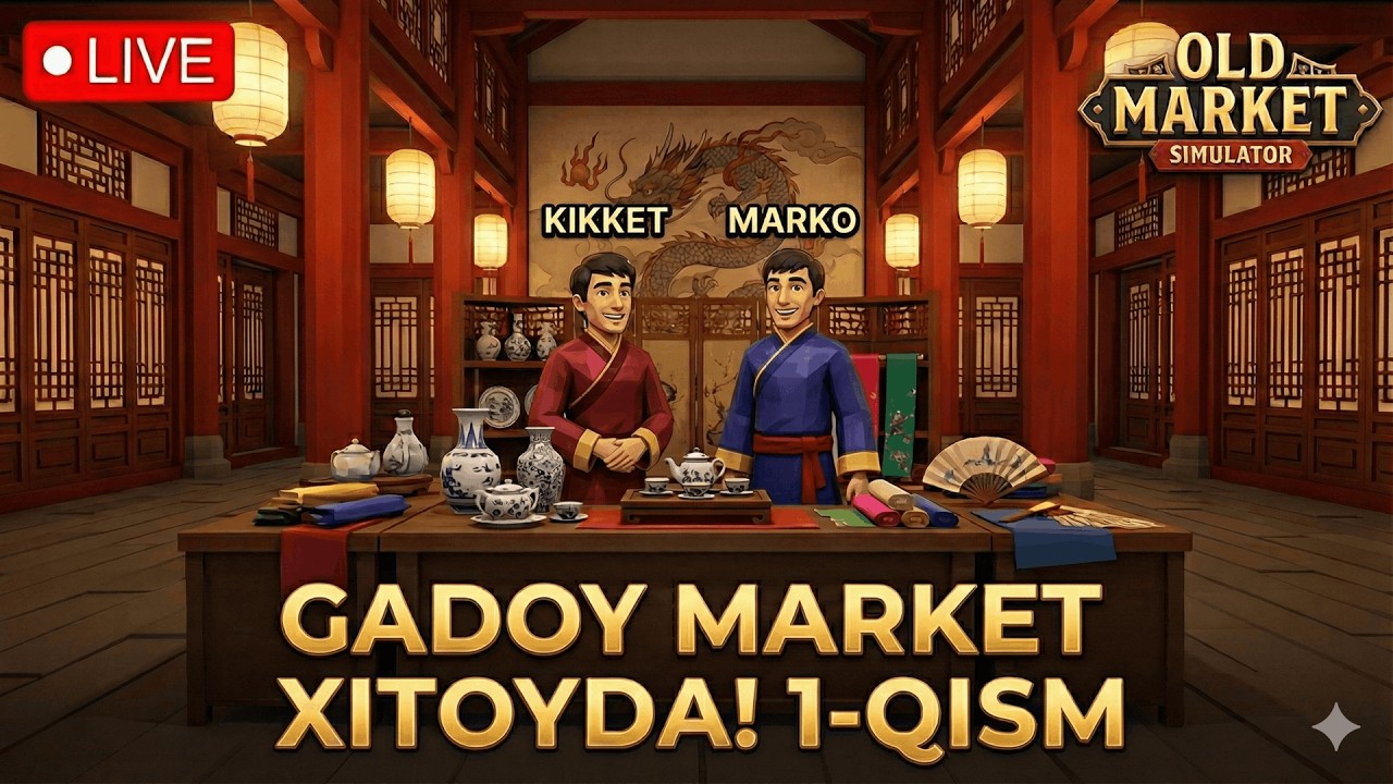 GADOY MARKET OSIYODA! 🐉 Sirli Xitoy zalida yangi biznes boshladik!