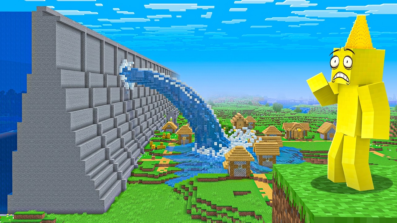 Every Minecraft Tsunami in One Video