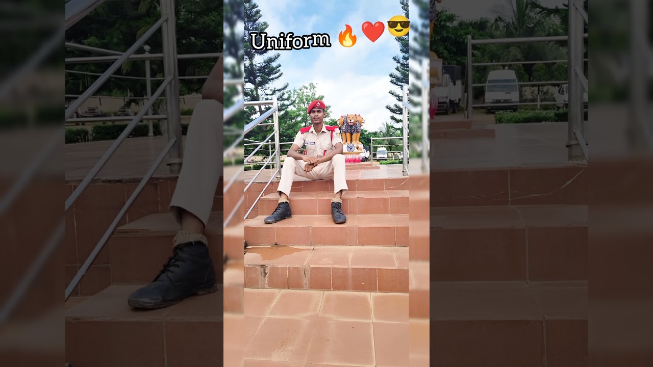 Civil Dress is Okay but uniform 😍🥰😎 // Odisha Fire Service // Trending // YouTube #shorts