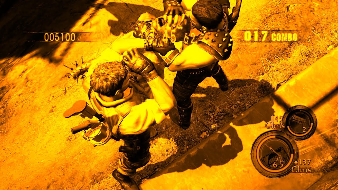 Resident Evil 5 Mercs United - Public Assembly DUO - (S.T.A.R.S. Chris/Warrior Chris) - 764K