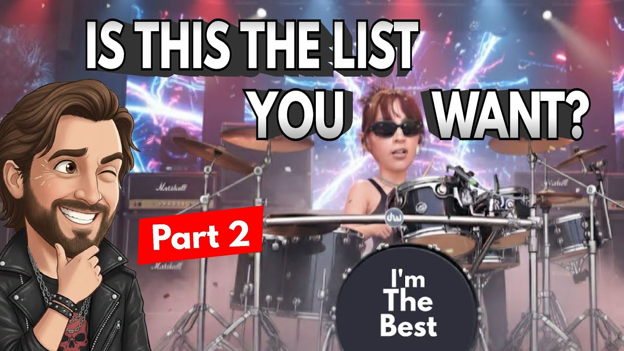 10 BEST FEMALE DRUMMERS 2025 (Part 2)