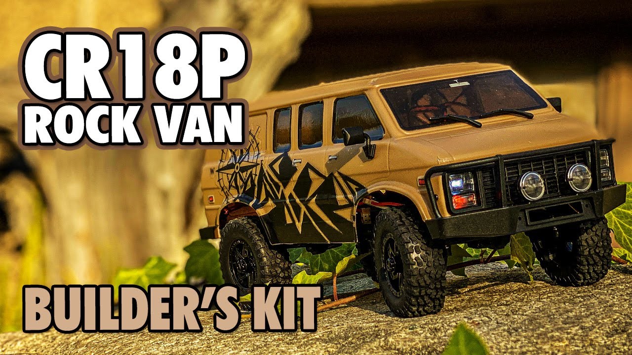 Semi-Assembled Rock Van? Let's Build It!!! Hobby Plus CR18P Builders Kit