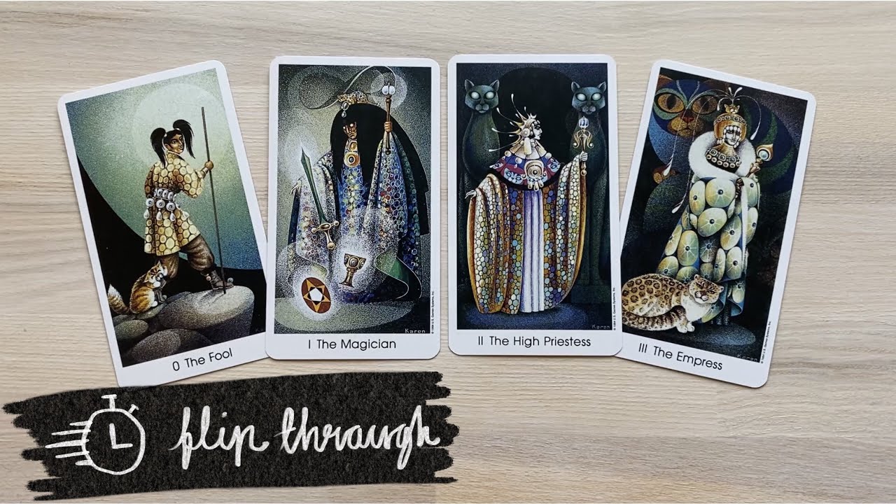 Tarot of the Cat People Flip Through