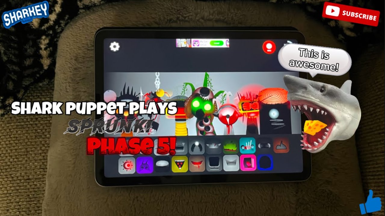 Shark Puppet plays Sprunki Phase 5!