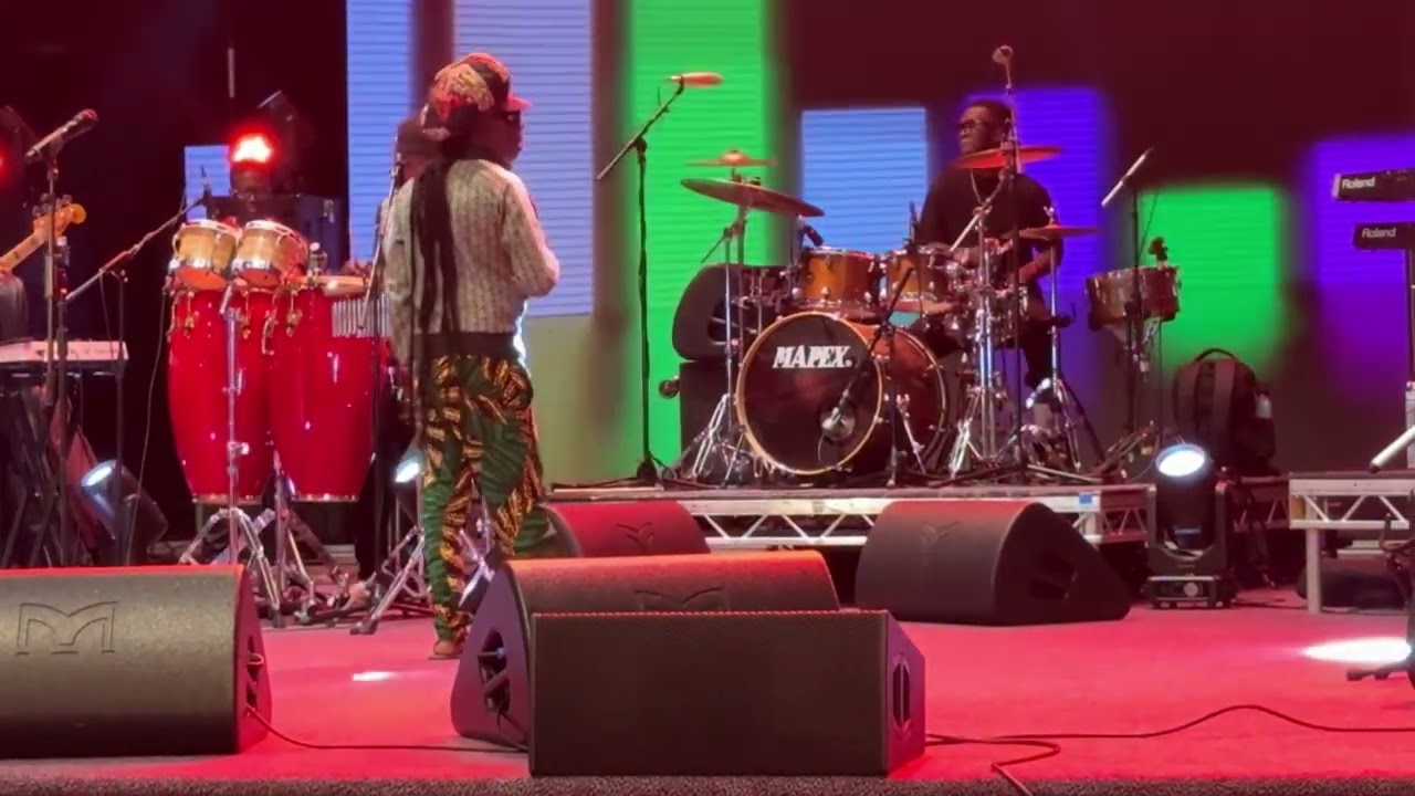 Soundcheck Kojo Antwi Ukband live in London 2024 #kojoantwi #yawkwarteng #livemusic #liveperformance