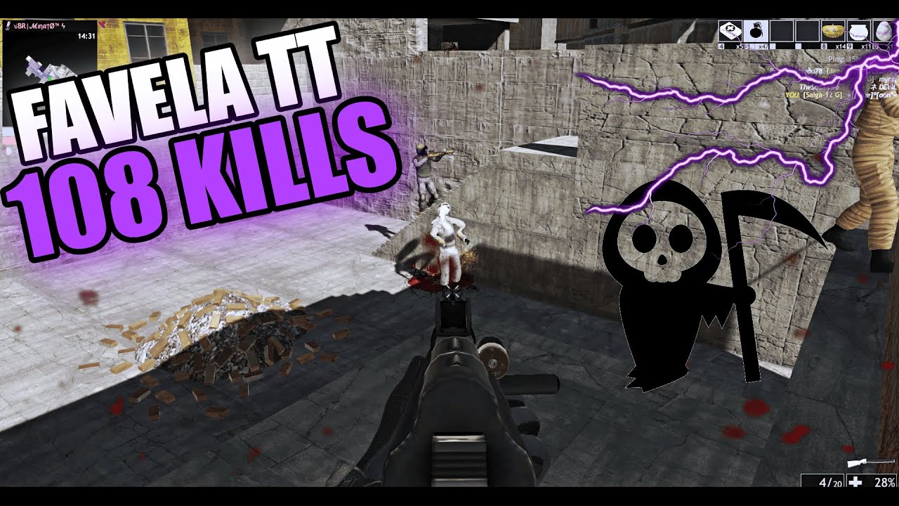 WAR TRIGGER 3: FAVELA 108 KILLS GAMEPLAY! | RCF