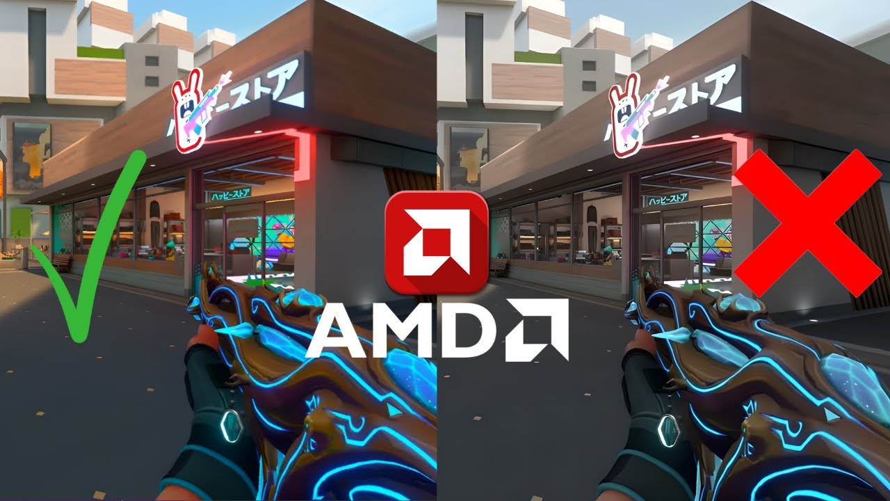 ЛУЧШИЕ НАСТРОЙКИ ЦВЕТА VALORANT ДЛЯ AMD