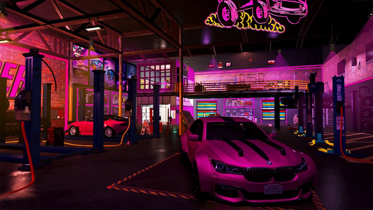 GTA V MLO CYBER GARAGE