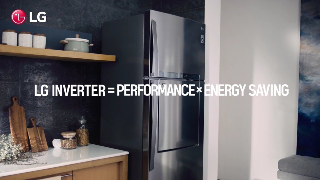 LG Inverter &ndash; Performance X Energy Saving (LG LINEAR Top Freezer)