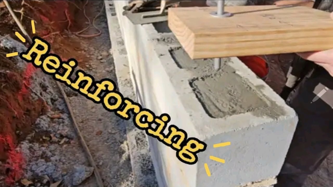 Filling A Cinder Block Wall : Large 2 Story Addition