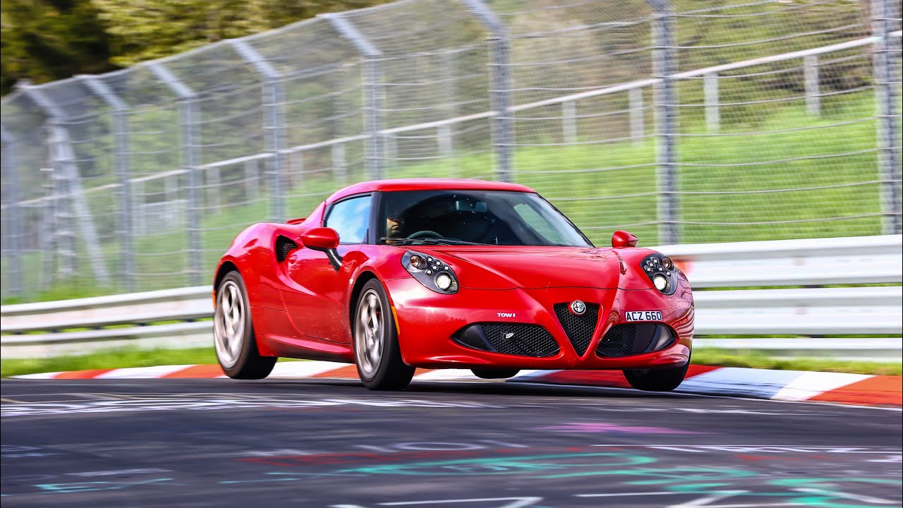 Alfa Romeo 4C on the Nürburgring Nordschleife