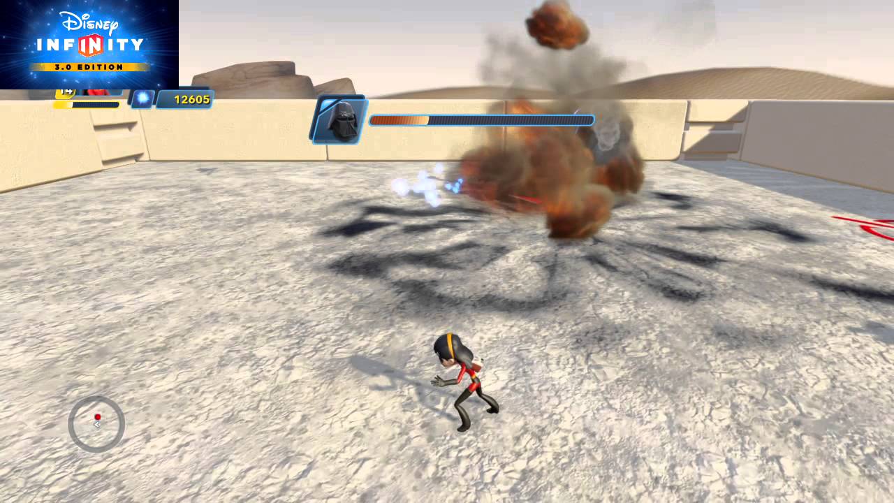 Disney Infinity 3.0 Violet vs Darth Vader Lightsaber Battle
