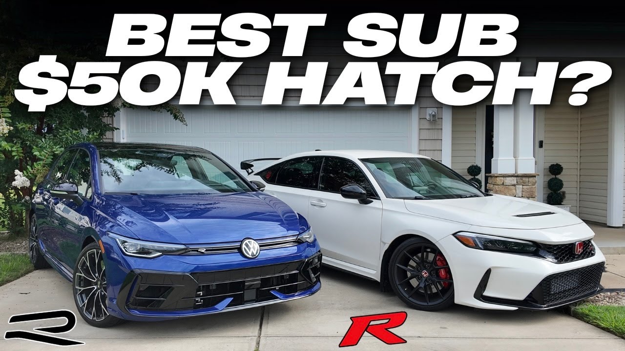 What's the BEST Hot Hatch in 2025? VW Golf R vs Honda Civic Type R