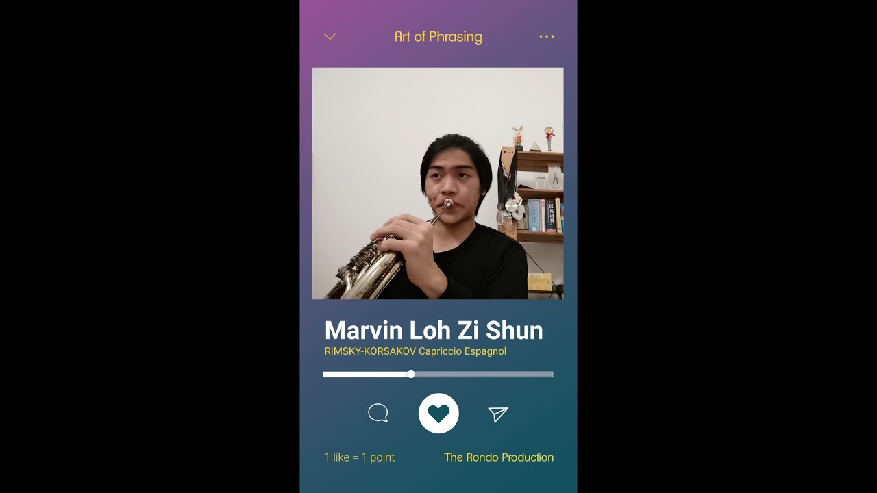 Art of Phrasing: Marvin Loh Zi Shun (RIMSKY-KORSAKOV Capriccio Espagnol) &middot; The Rondo Production