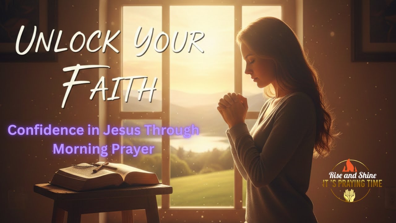 Unlock your faith: Confidence in Jesus Through | Morning Prayer | Karen Proctor