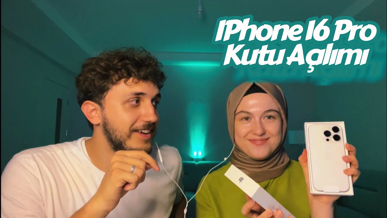IPHONE 16 PRO KUTU AÇILIMI ~ UNBOXING ~ TÜRKÇE ASMR