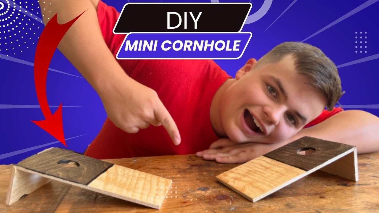 The Best Mini Cornhole Game Ever Made