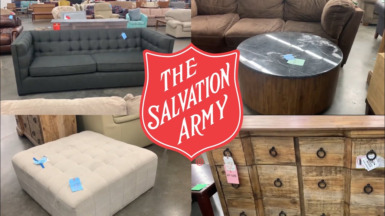 Salvation Army Come Thrift With Me! *Furniture Finds* March 2021