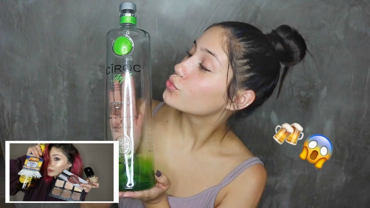 RECREATING MY FIRST DRUNK MAKEUP TUTORIAL