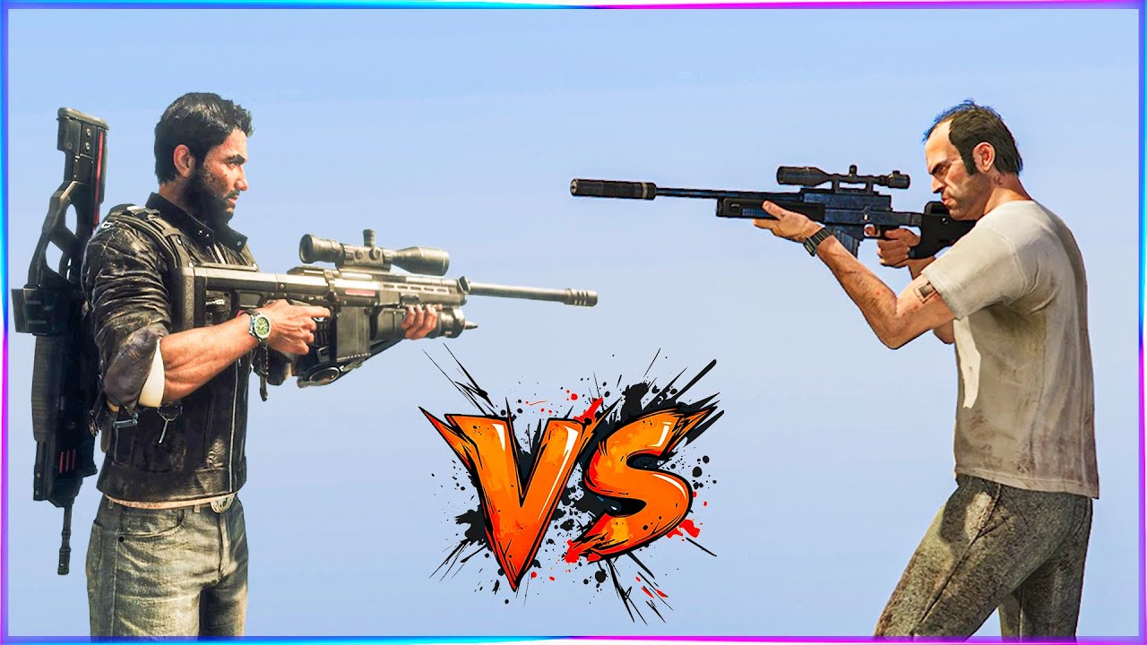 Rico VS Trevor - Ultimate Battle (Side By Side Comparison)
