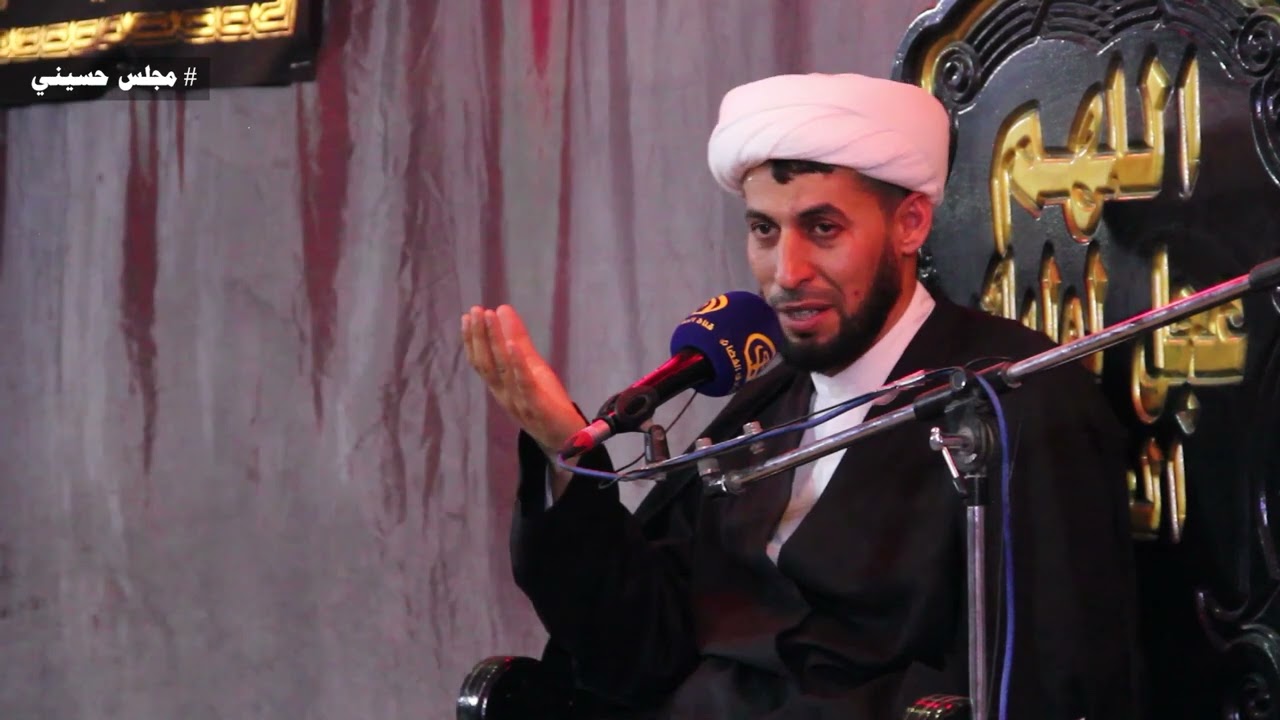 المجلس السنوي لموكب عزاء الحسين ليلة استقبال شهر محرم/ الشيخ عباس الجابري-سوق الشيوخ - الحسائية