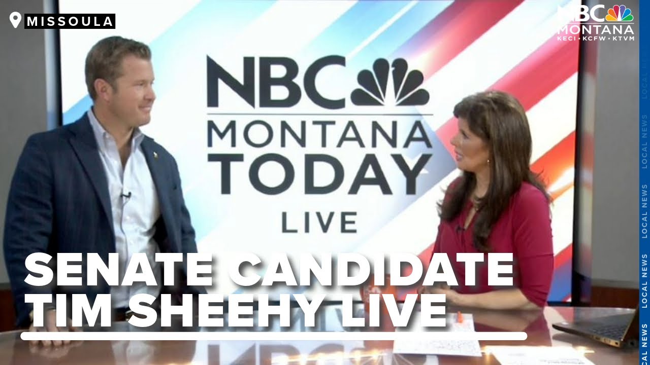 Senate candidate Tim Sheehy talks gunshot wound, business, southern border, foreign aid