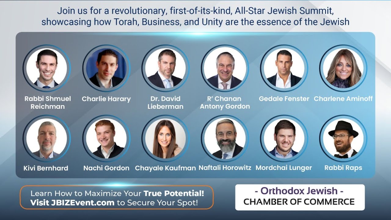 The All-Star Jewish Summit! (Charlie Harary, Naftali Horowitz, Charlene Aminoff, Gedale Fenster)