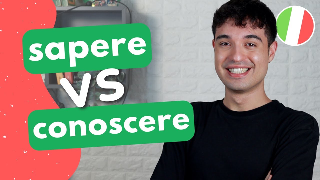 SAPERE vs CONOSCERE: quale usare in Italiano? (ita audio)