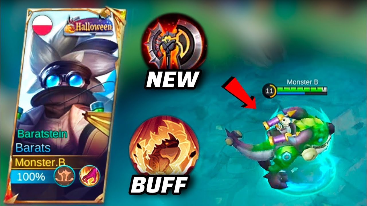 NEW SEASON BARATS JUNGLE IS UNSTOPPABLE! TOP GLOBAL BUILD BARATS 2024 - MLBB
